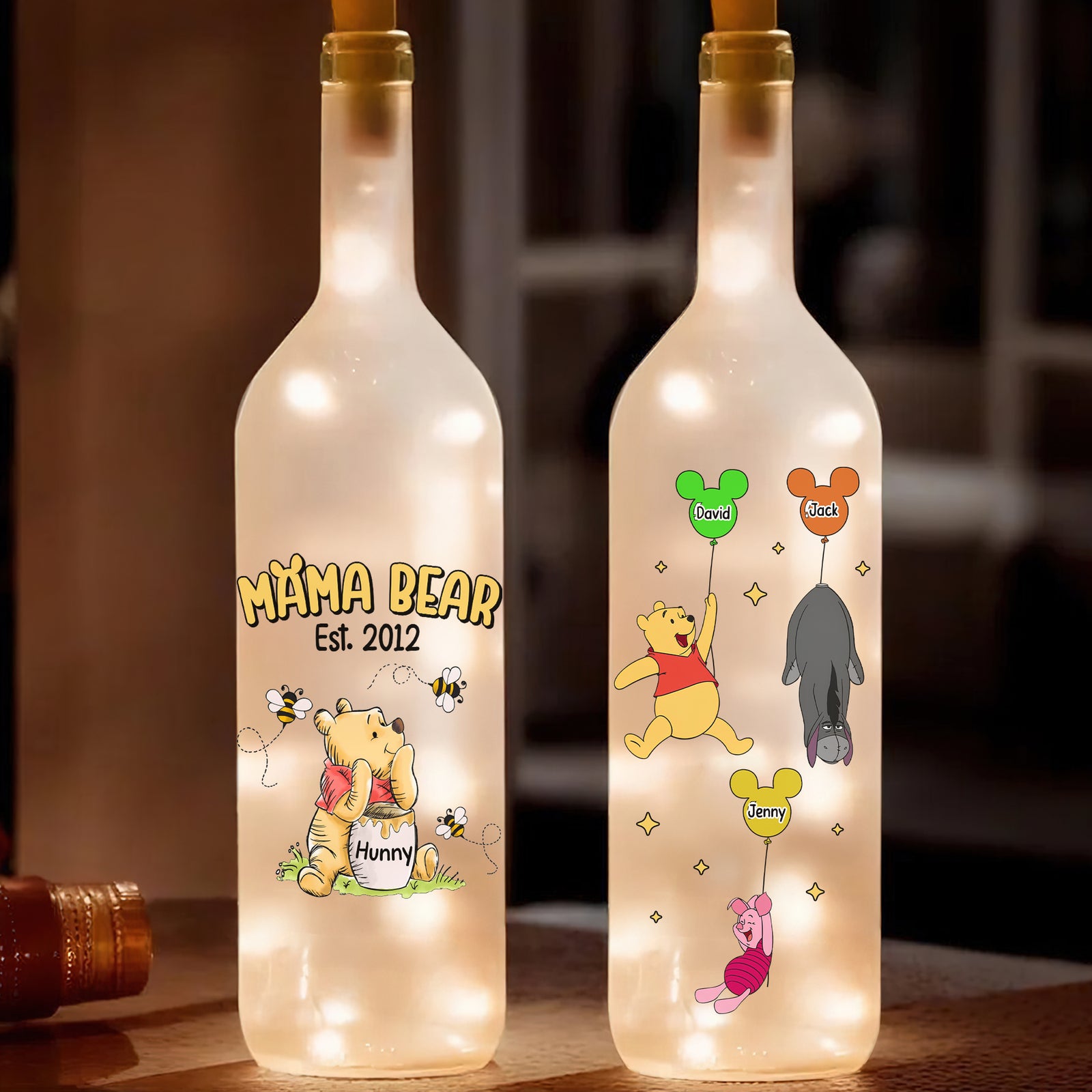 Personalized Gifts For Mom Bottle Lamp 01hutn140225 - Bottle Lamp - GoDuckee
