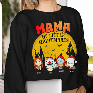 Personalized Halloween Gifts For Mom Shirt, Little Nightmare 02kapu110924 GRER2005 - Shirts - GoDuckee