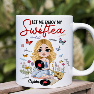 Let Me Enjoy My Tea, Personalized 04KATN050124HH Coffee Mug, Gifts For Music Fan - Coffee Mug - GoDuckee