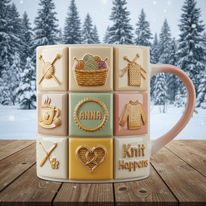 Personalized Gifts For Knitting Lovers Coffee Mug 07totn311025 - Coffee Mug - GoDuckee