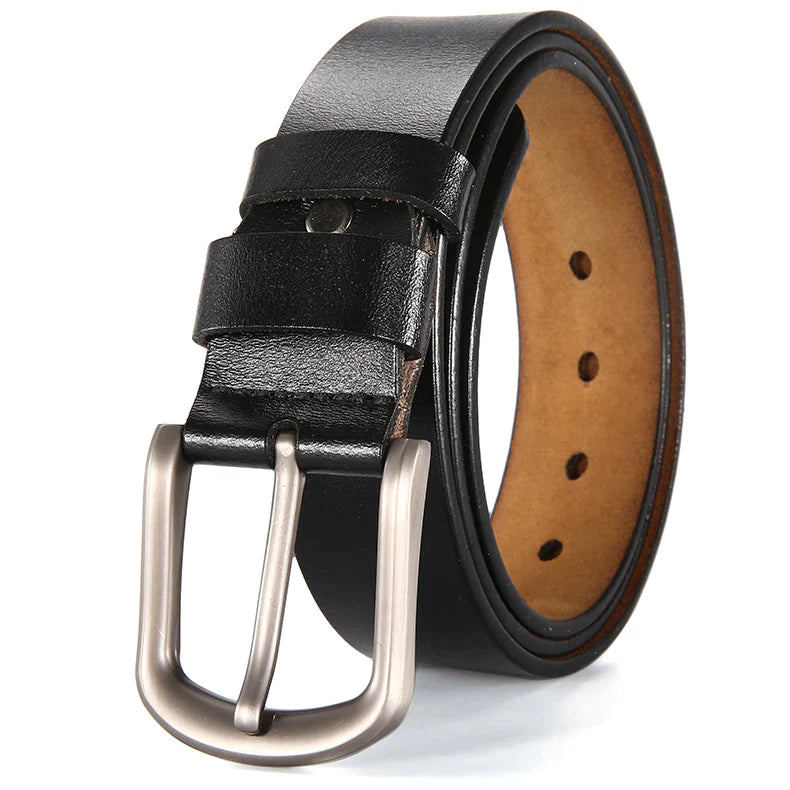 Genuine Leather Belt for Men, Valentine's Day Gift for Him