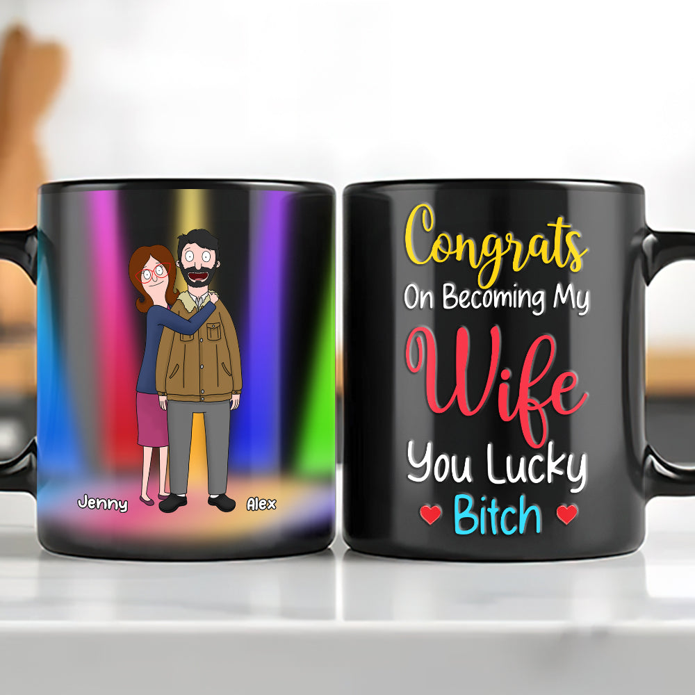 Personalized Gifts For Couple Coffee Mug 03OHMH070225HG - Coffee Mug - GoDuckee