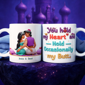 Moonlight Couple Coffee Mug - Personalized Gifts For Couple 03OHLU210625 - Coffee Mug - GoDuckee