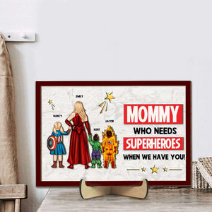 Personalized Gifts For Mom Wood Sign Mommy We Have You 02topu220224pa - Wood Signs - GoDuckee