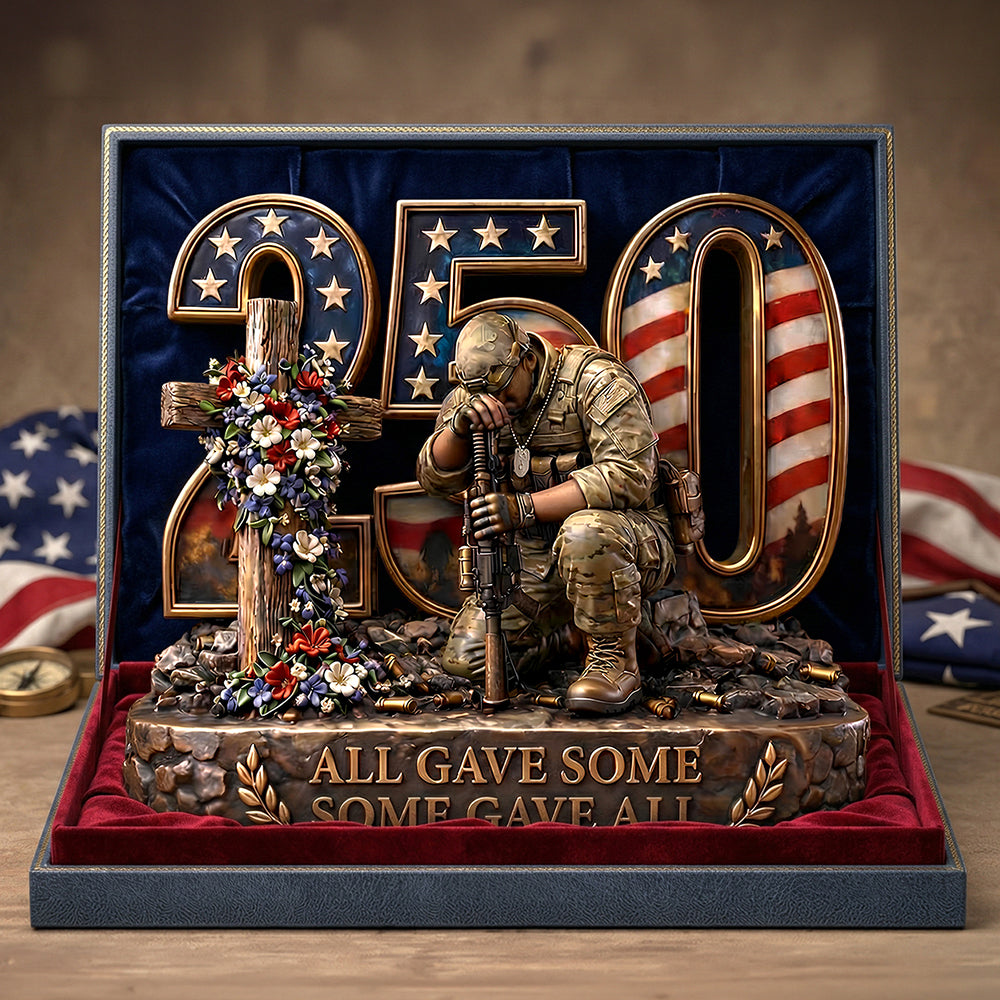 250 Memorial Tribute Acrylic Plaque Personalized Gifts For Veterans 02TYDT020326 - Shaped Plaques - GoDuckee
