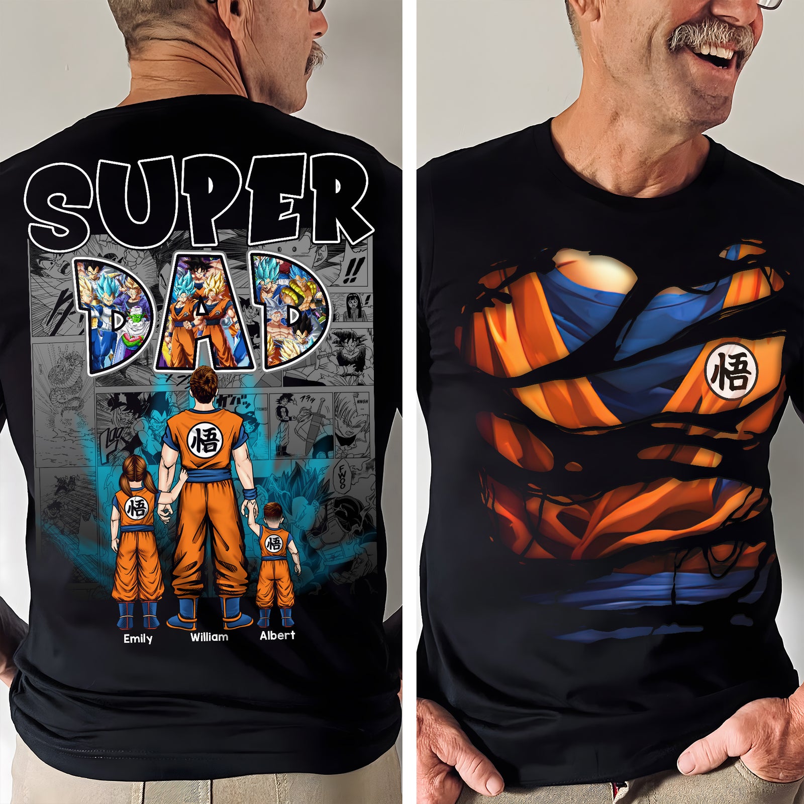 Personalized Gifts For Dad Shirt 03QHQN230524HH Father's Day - 2D Shirts - GoDuckee