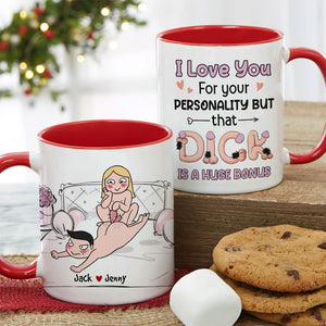 I Love You For Your Personality-Gift For Couple-Personalized Coffee Mug-Funny Couple - Coffee Mug - GoDuckee