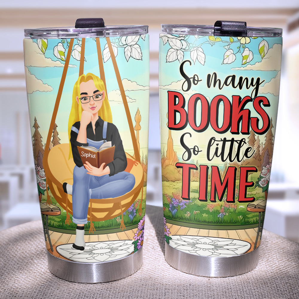 Personalized Gifts For Book Lovers Tumbler 01toqn170125pa - Tumbler Cup - GoDuckee