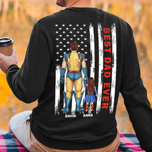Wolverine Dad Sweatshirt, Best Dad Ever, Personalized Father's Day Gift 