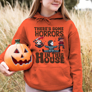 Gifts For Horror Fan Shirt 07acxx030824 Some Horrors In This House - Shirts - GoDuckee