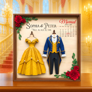 Dressed For Forever Acrylic Plaque - Personalized Married Gifts For Couple 02NALU240625 - Shaped Plaques - GoDuckee