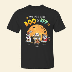 We Put The Boo In BFF, Gift For Friends, Personalized Shirt, Boo Friends Shirt, Halloween Gift 02DTHN110723 - Shirts - GoDuckee