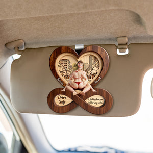 Heartfelt Drive Safe Couple Car Visor Clip - Personalized Gifts For Couples 05OHLU181225 - Car Visor Clip - GoDuckee