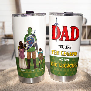 Personalized Gifts For Dad Tumbler 01QHMH160424HG Father's Day Gift - Tumbler Cups - GoDuckee
