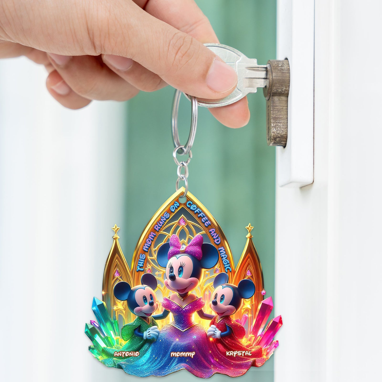 Magical Mouse Keychain Personalized Gifts For Mom 03TGDT190425 - Keychains - GoDuckee