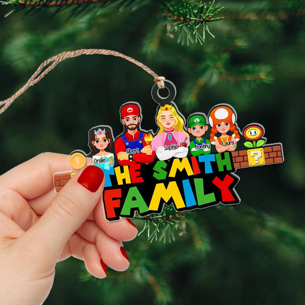 Personalized Christmas Gifts For Family Ornament 01KALU300824PA - Ornament - GoDuckee