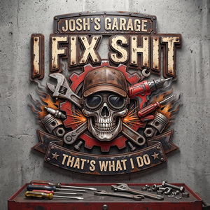 Deadly Mechanic Metal Sign - Personalized Gifts For Mechanic 05pgtn300726