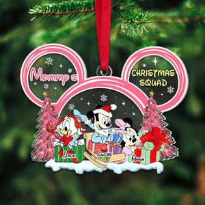 Personalized Christmas Gifts For Mom Acrylic Ornament 03katn130824 - Ornament - GoDuckee