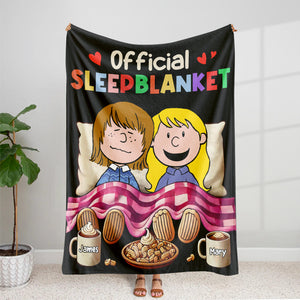 Personalized Gifts For Couple Blanket 05ohtn161224hh Official Sleep Blanket - Blanket - GoDuckee