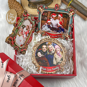 Custom Photo Gifts For Family Ornament 99acvp140924 - Ornament - GoDuckee