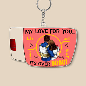 My Love For You- 01dnqn240623hh Personalized Keychain - Keychains - GoDuckee