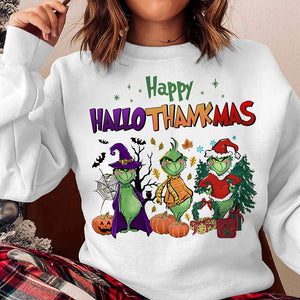 Gift For Movie Fans Happy Hallothanksmas Shirt 01NATN190924 - Shirts - GoDuckee