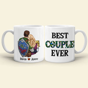 Romantic Couple, Best Couple Ever, Personalized Coffee Mug, Gifts For Couple, 02ohpo200723hh - Coffee Mug - GoDuckee