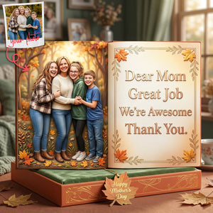 Thank You Mom Acrylic Plaque - Custom Photo Gifts For Mothers 03nata200326 - Shaped Plaques - GoDuckee