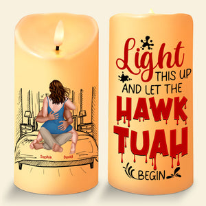 Personalized Gifts For Couple, Naughty Couple LED Candle 06TOQN291124HH - Led Candle - GoDuckee