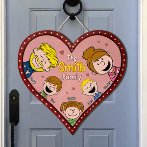 Personalized Gifts For Family Wood Sign 04ohtn060125hh - Wood Sign - GoDuckee