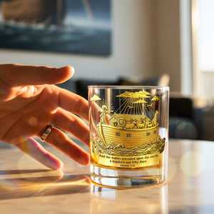 Jesus Personalized 11oz Round Whiskey Glass - Personalized Gifts For Family 01hymg140825 - Whiskey Glass - GoDuckee