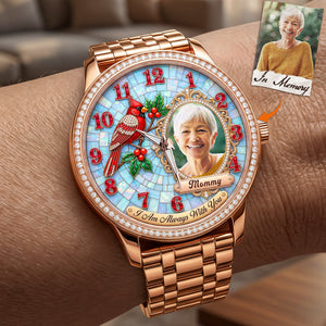 Always By Your Side Mesh Strap Quartz - Custom Photo Gifts To Remember Loved One 01huta270526