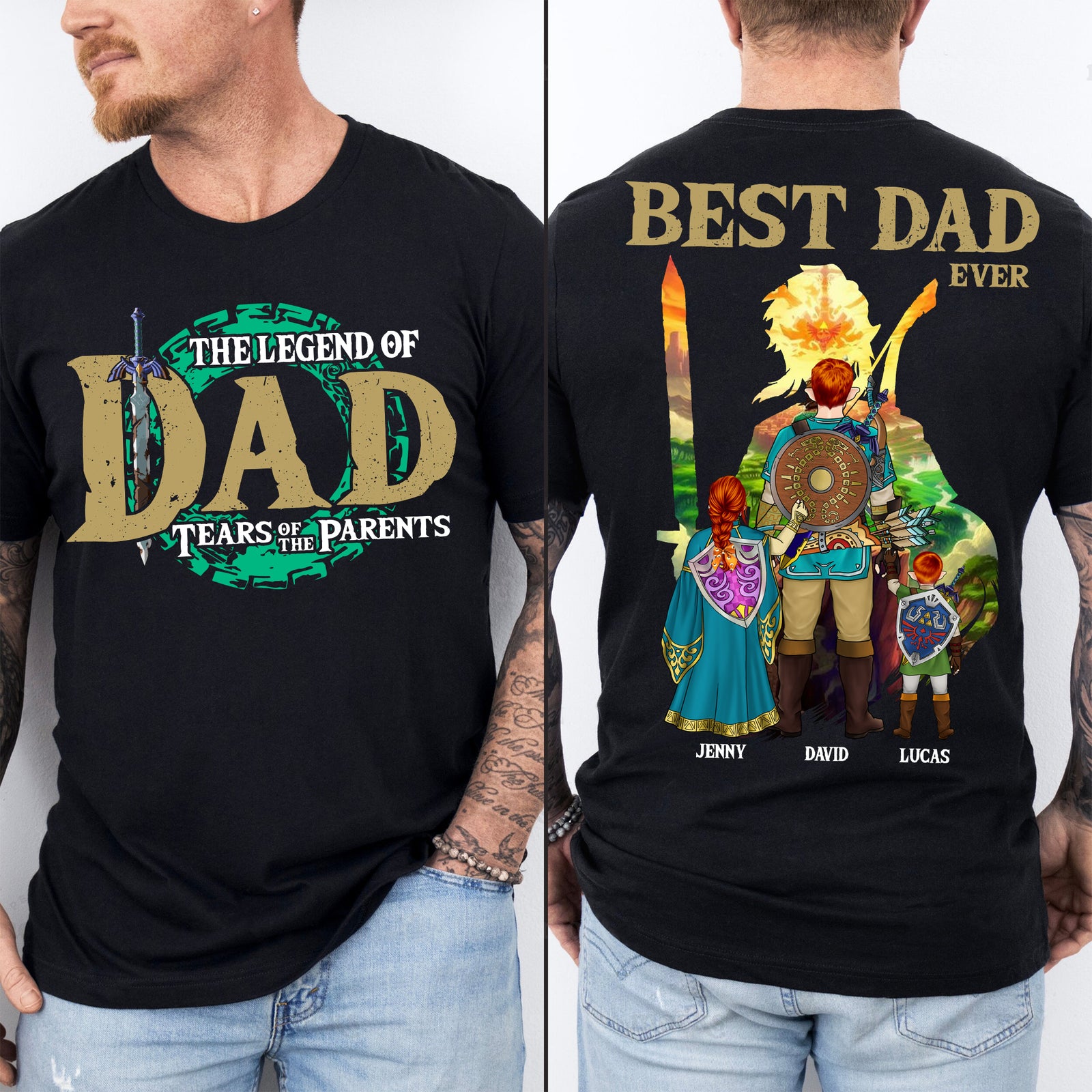 Personalized Gifts For Dad Shirt 03qhtn300424hg Father's Day - 2D Shirts - GoDuckee