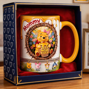 Best Mom Ever Coffee Accent Mug - Personalized Mother's Day Gifts 01TYQN020426 - Coffee Mug - GoDuckee