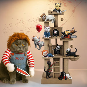 Killer Cat Acrylic Plaque Personalized Gifts for Cat Lovers 02QHDT220525 - Shaped Plaques - GoDuckee