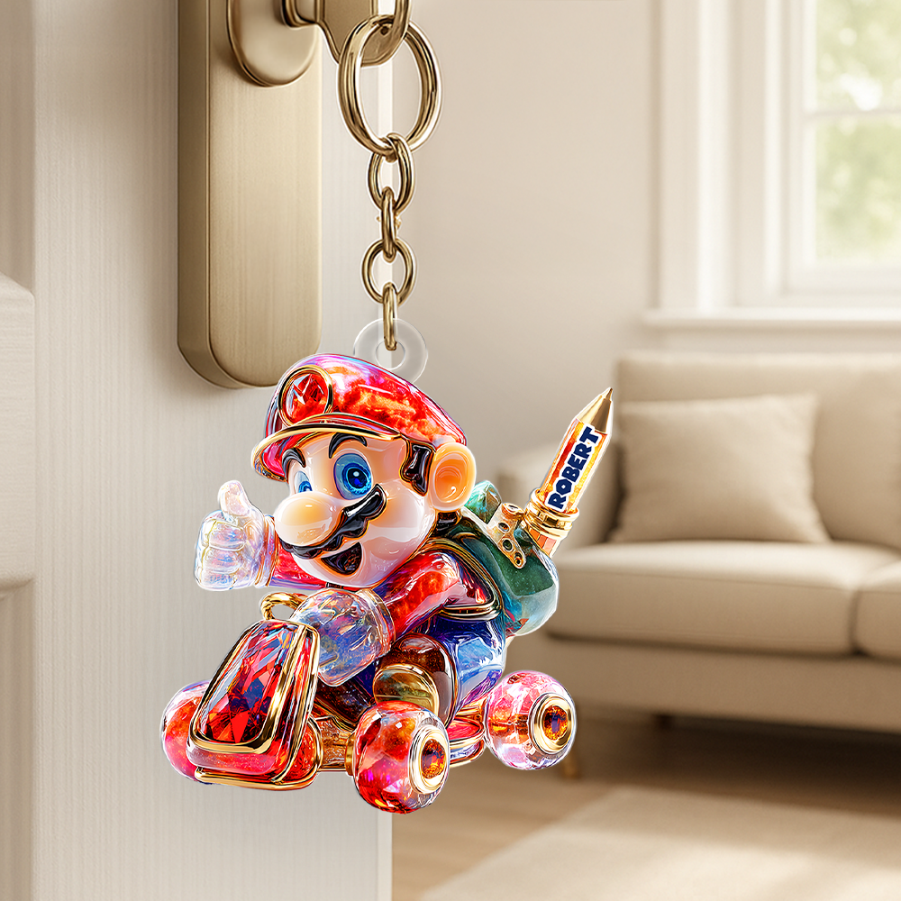 Personalized Gifts For Car Fans Keychain, Back To School 05TGPU170625 - Keychains - GoDuckee