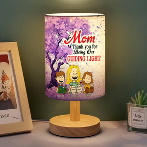 Personalized Gifts For Mom Table Lamp Thanks For Being My Guiding Light 04katn120425pa - Table Lamp - GoDuckee