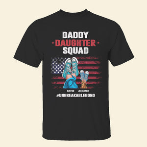 Personalized Dad Shirt Daddy Son/Daughter Squad, Gift For Dad - Shirts - GoDuckee