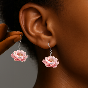 Birth Month Flowers Earrings - Personalized Gift For Flower Lovers 04TGLU130625 - Earrings - GoDuckee