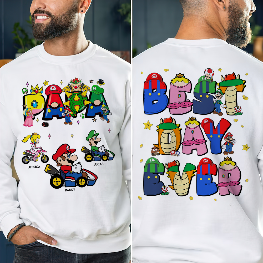 Best Day Ever Dad Shirt - Personalized Gifts For Dad 04HUPU280325 - Shirts - GoDuckee