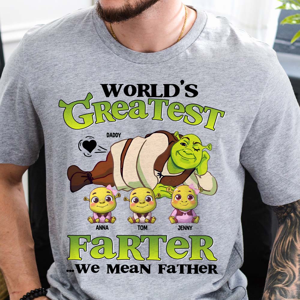 Personalized Gifts For Dad Shirt 4OHTN240524 Father's Day - 2D Shirts - GoDuckee