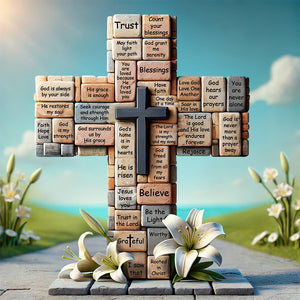 Jesus Acrylic Plaque Christian Gift 03hudt160425 - Shaped Plaques - GoDuckee