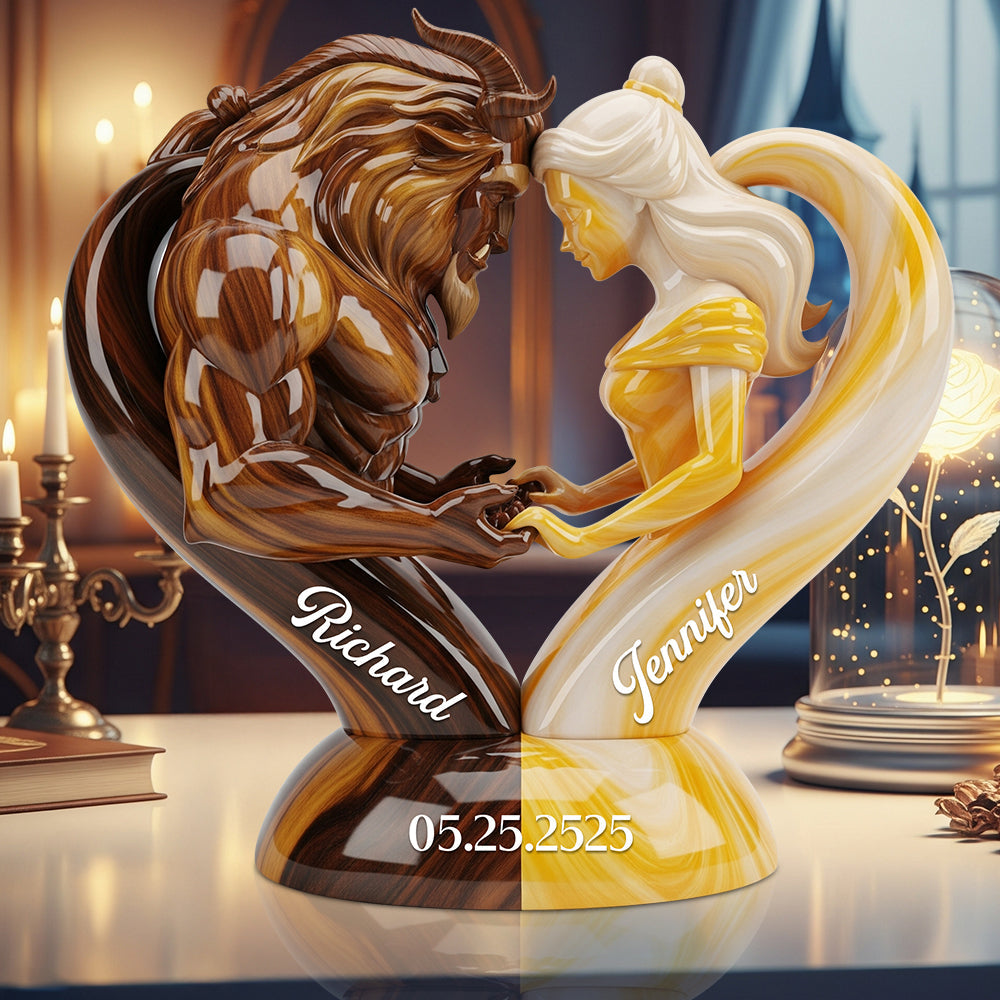 Timeless Tale - Acrylic Plaque Personalized Gifts For Couple 03OHDT200625 - Shaped Plaques - GoDuckee