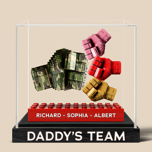Dad's Fist Bump Acrylic Plaque - Personalized Gifts For Father 04OHQN150525 - Shaped Plaques - GoDuckee