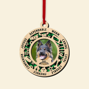Personalized Ornaments For Dog Lovers, The Perfect Christmas Gifts And Tree Decorations - Ornament - GoDuckee