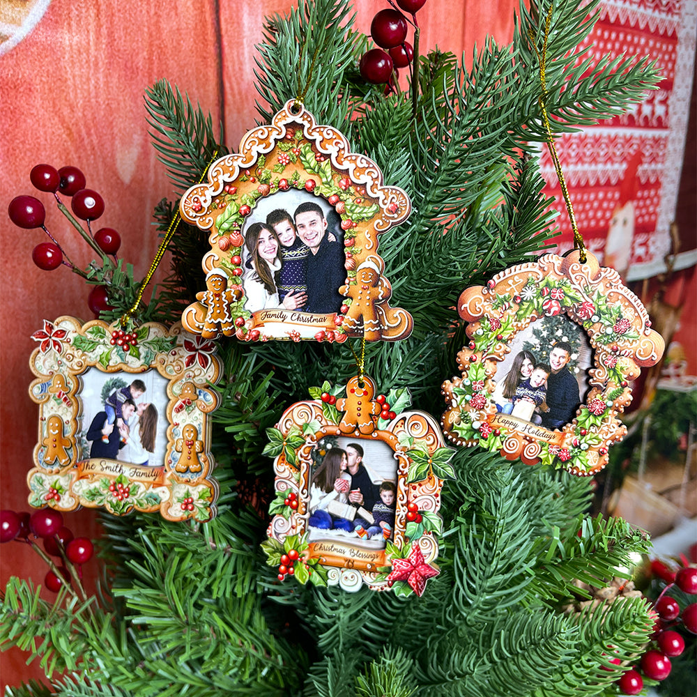 Custom Photo Gifts Family Ornament 85acvp140924 - Ornament - GoDuckee