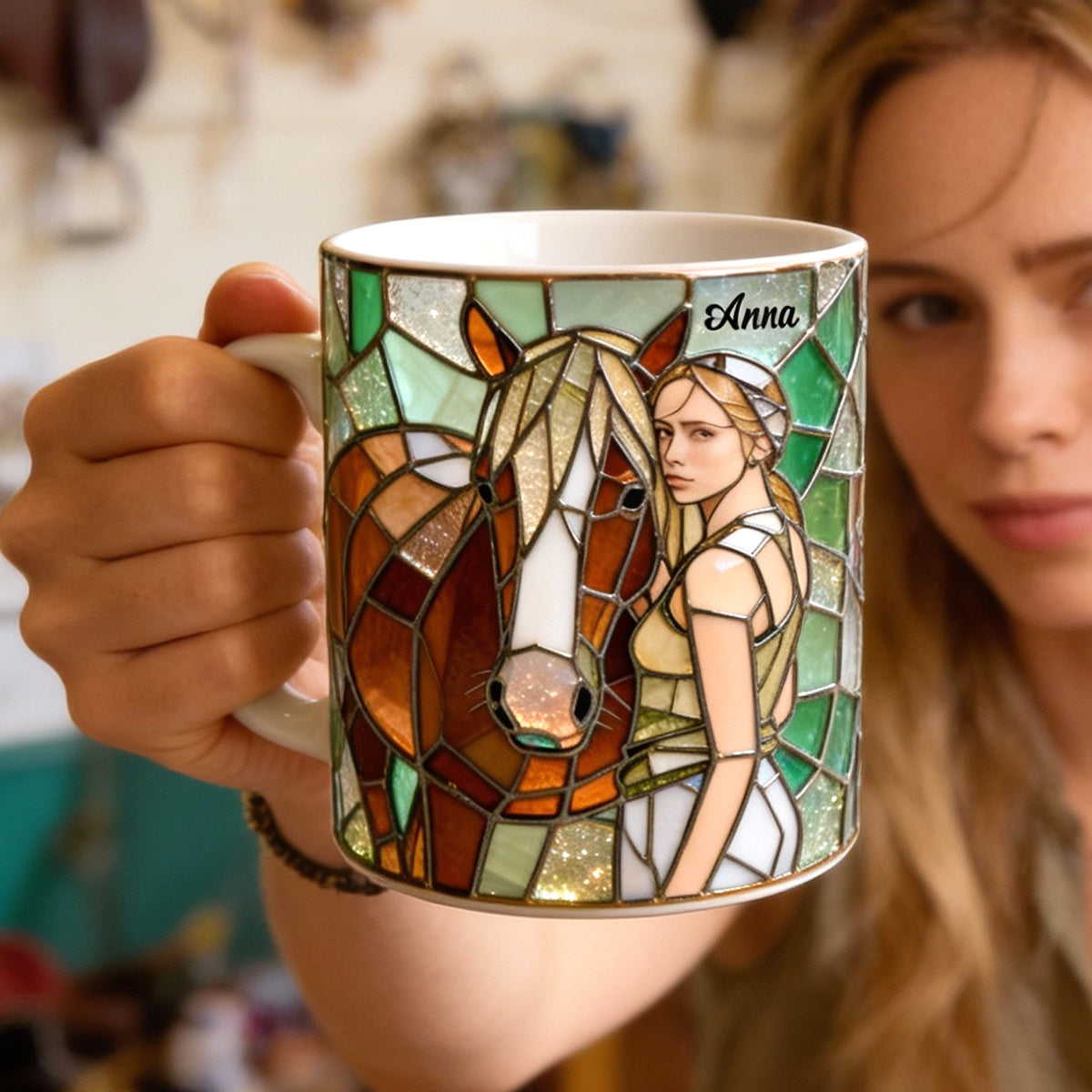 Custom Photo Gifts For Horse Lovers Coffee Mug 01hytn260126 - Coffee Mug - GoDuckee