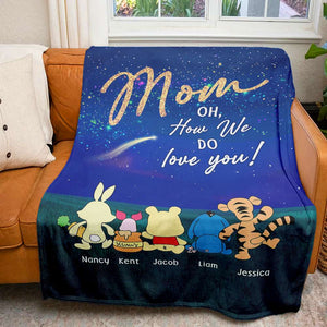 Personalized Gifts For Mom Blanket We Do Love You 03htpu010224 - Blankets - GoDuckee