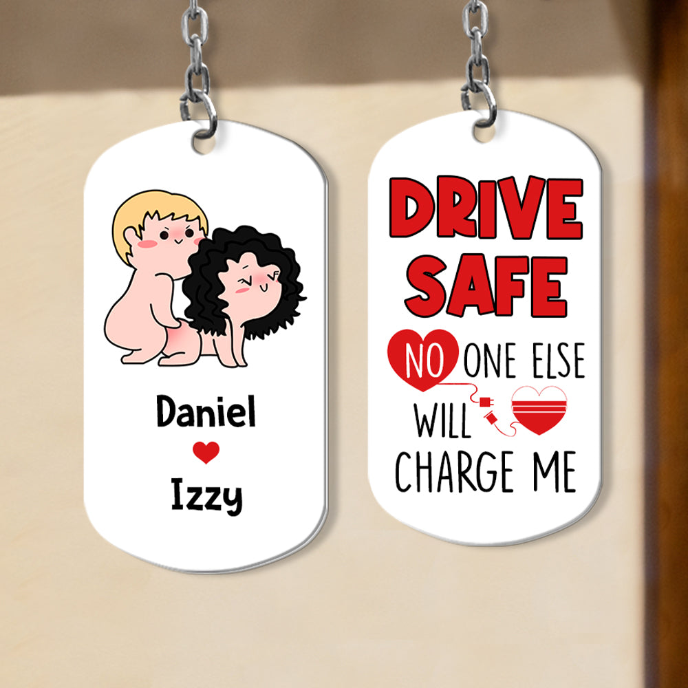 Personalized Gifts For Couple Keychain 02KADT060624HH - Keychains - GoDuckee