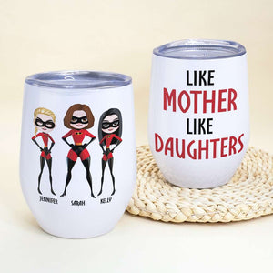 Family Personalized Tumbler 03NTHN210223 - Wine Tumbler - GoDuckee